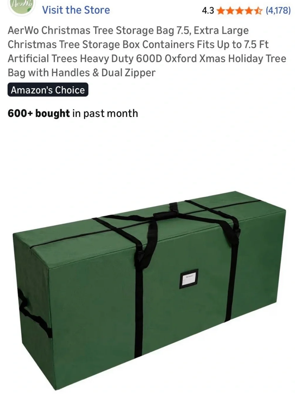 Green Heavy-Duty Duffel Bag for Men